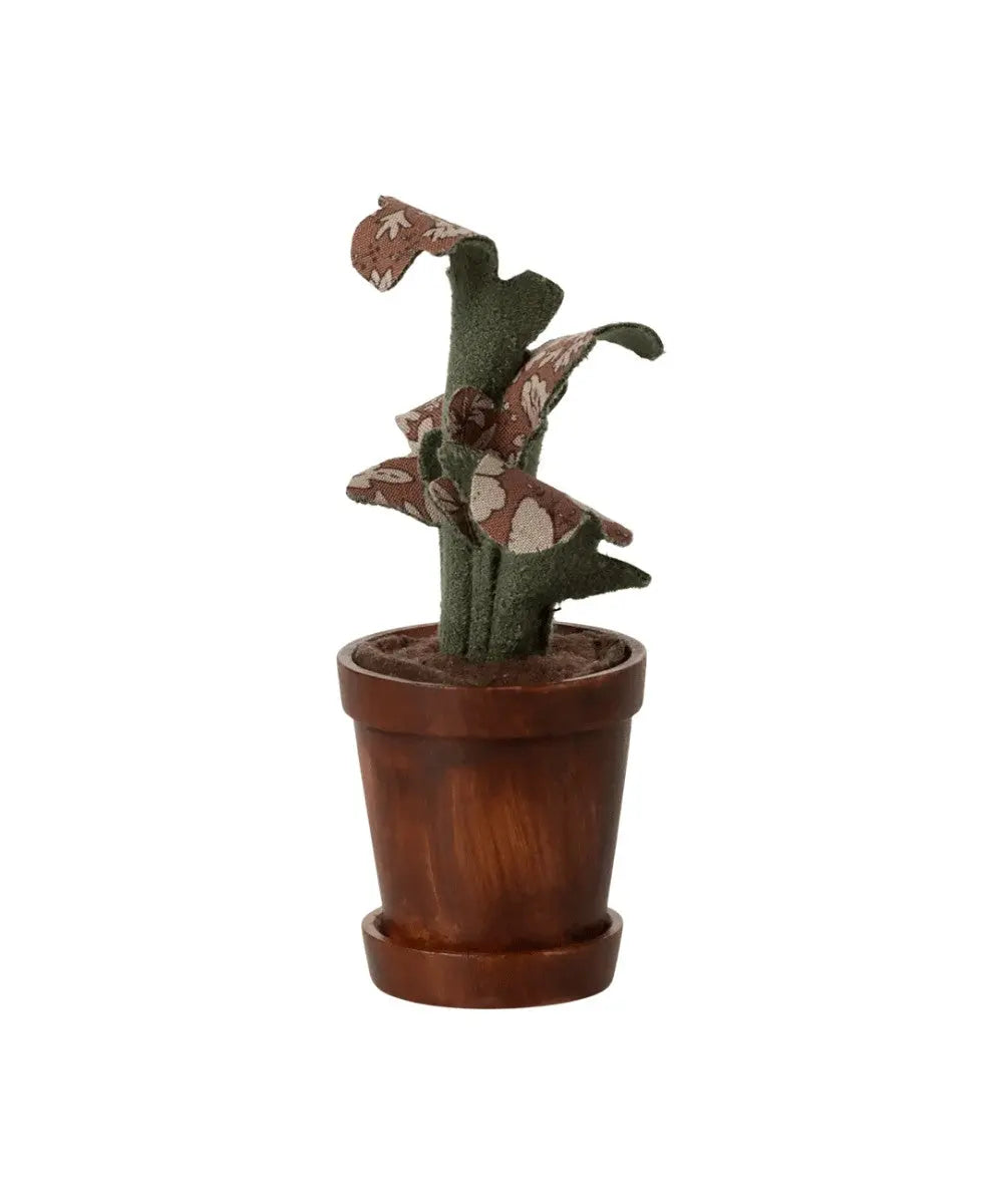Plante dans son pot Maileg sur fond blanc