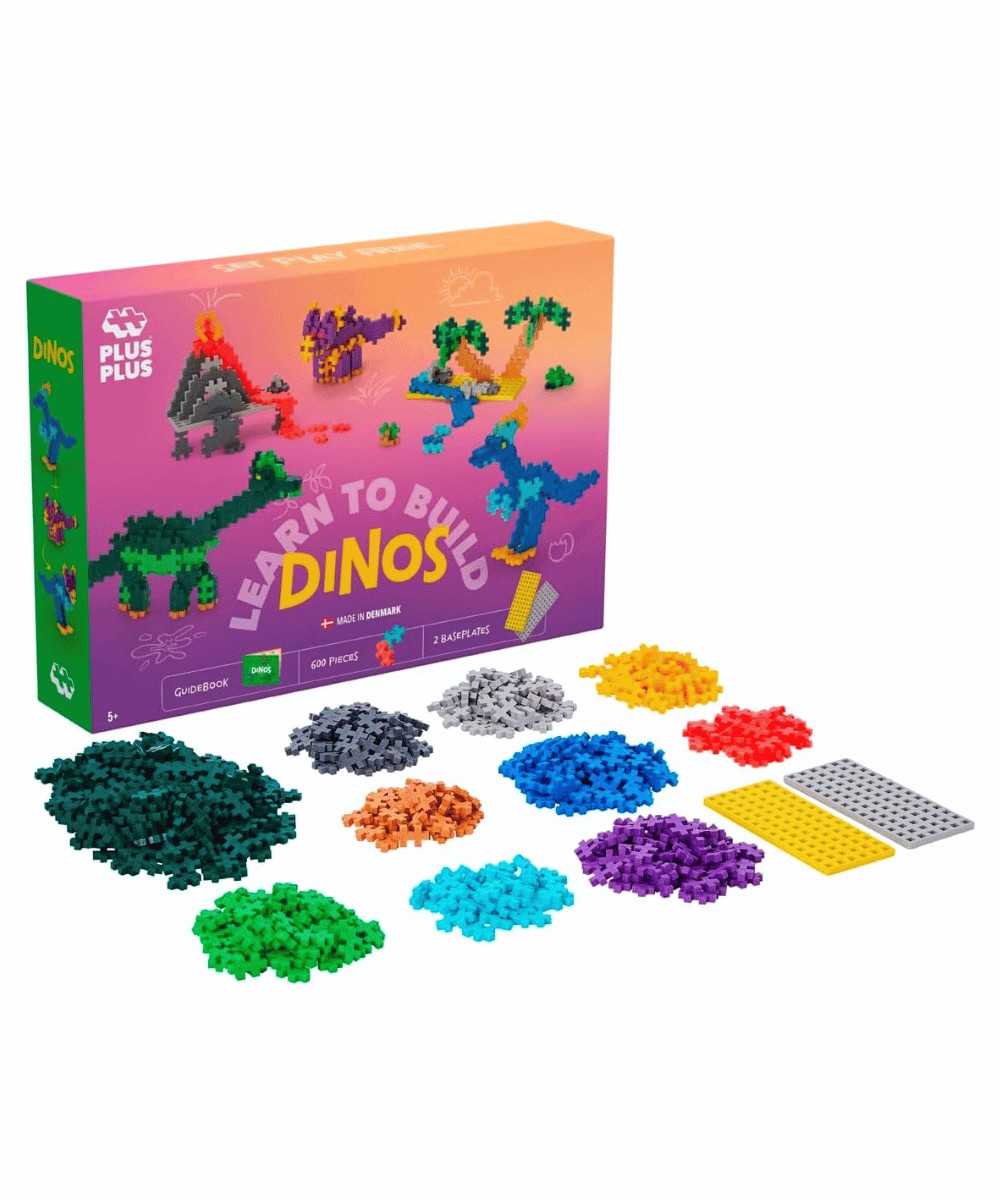 Plus-Plus Kit Découverte Dinosaures 600 pcs