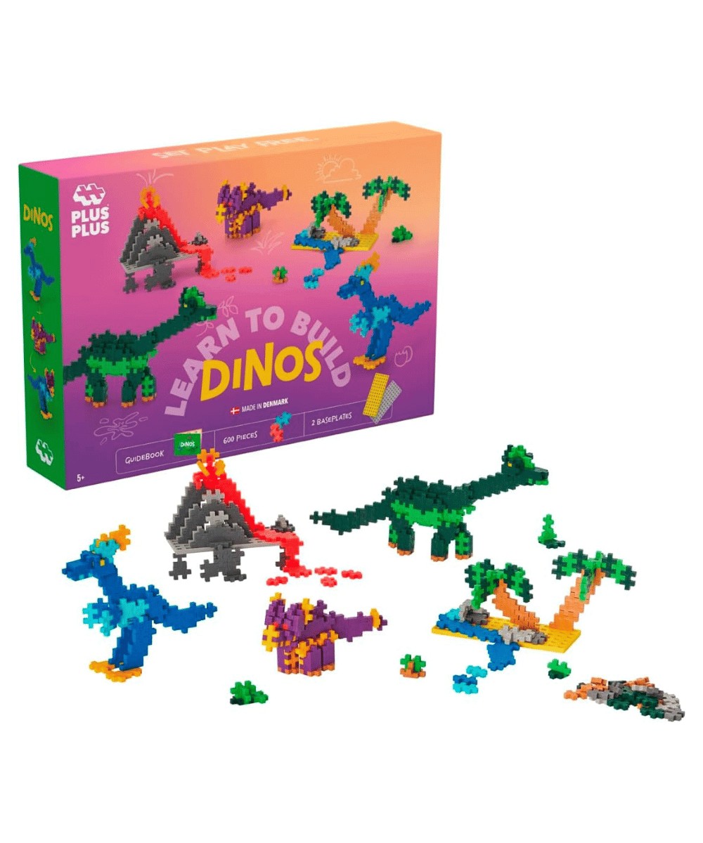 Plus-Plus Kit Découverte Dinosaures 600 pcs