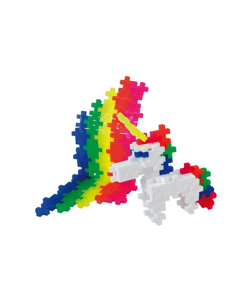 Tube Licorne - 100 pièces de Plus-Plus, sur fond blanc