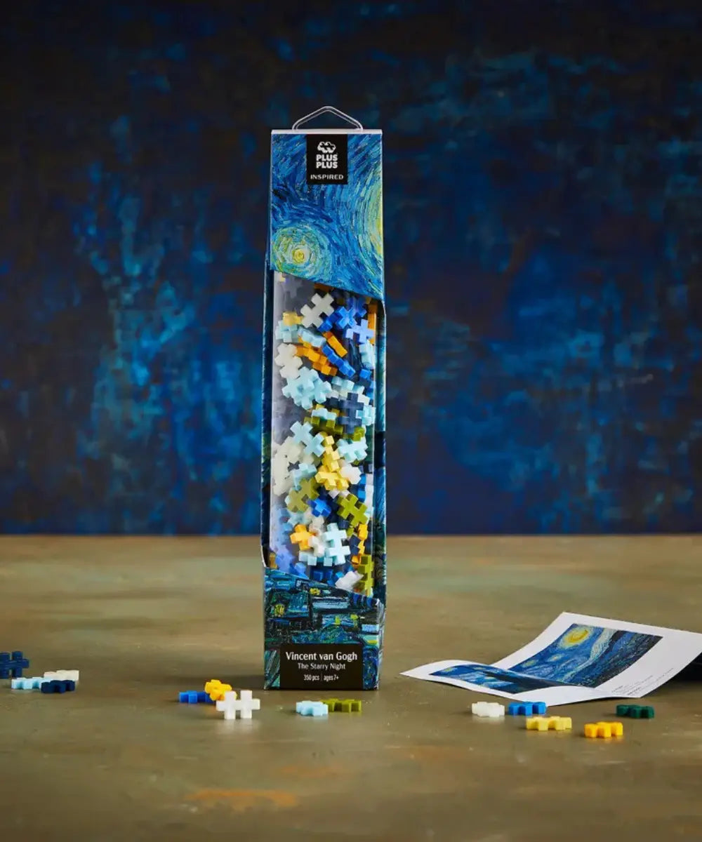 Kit de construction Plus Plus La Nuit étoilée de Van Gogh