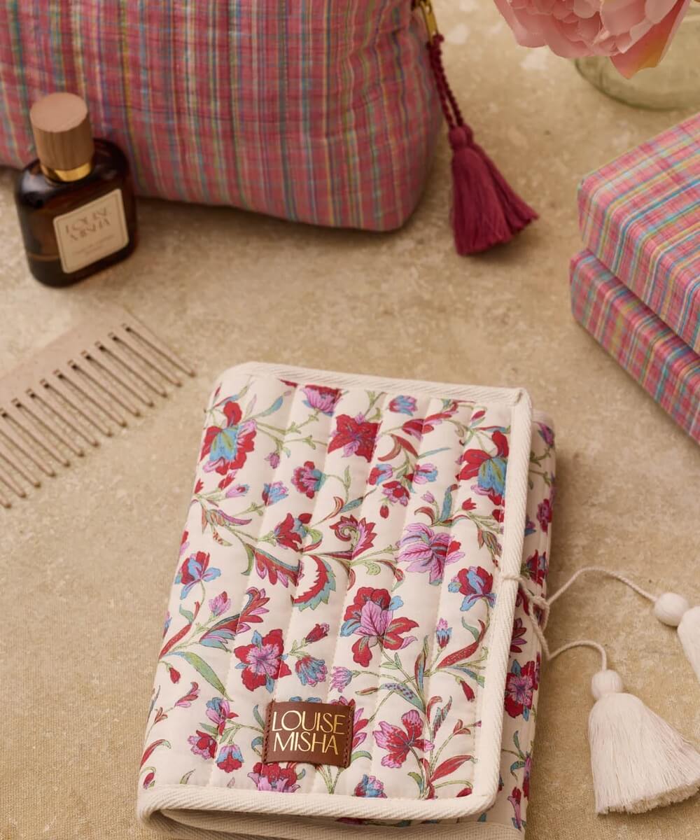 Pochette maquillage Teila Cream Floral Haven Louise Misha