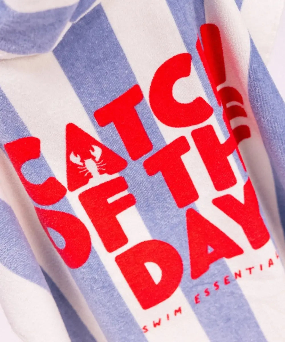 Poncho de bain pour enfant Catch of the Day de la marque Swim Essentials