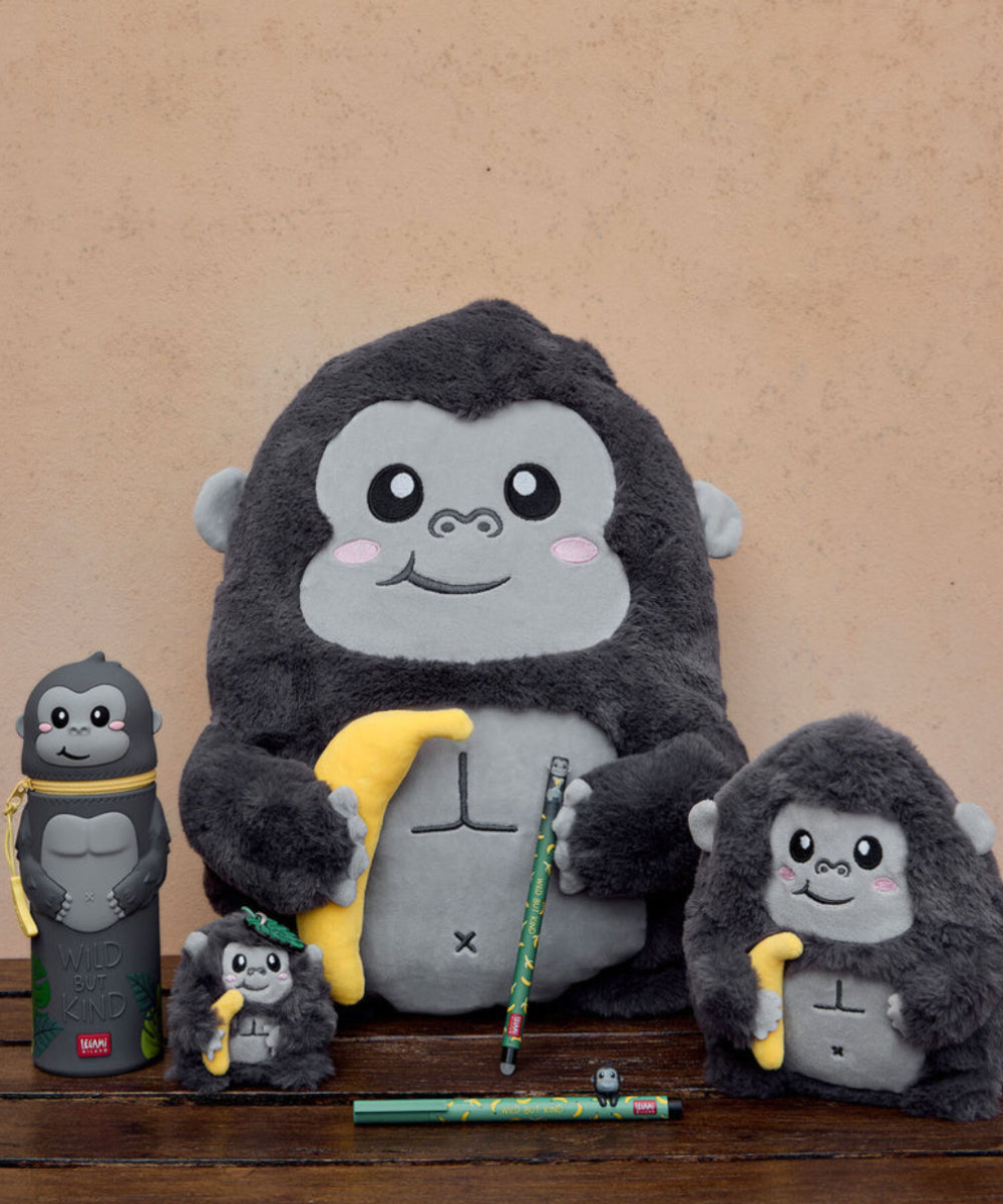 Porte-Clés en Peluche Gorille - Tiny Super Soft! de Legami