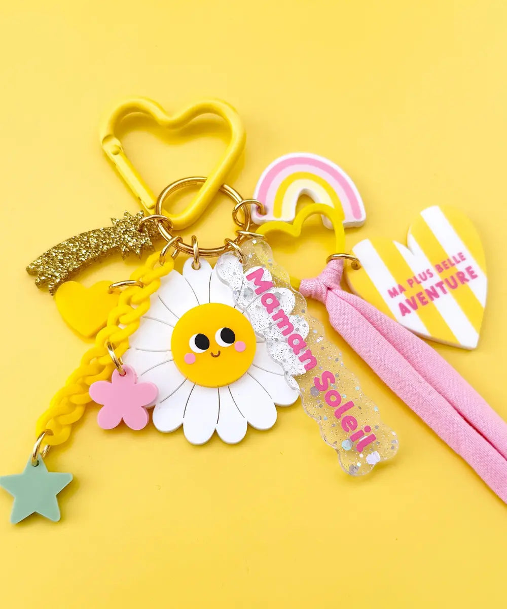 Porte-clés Grigri Maman Soleil de la marque française Print Your Love