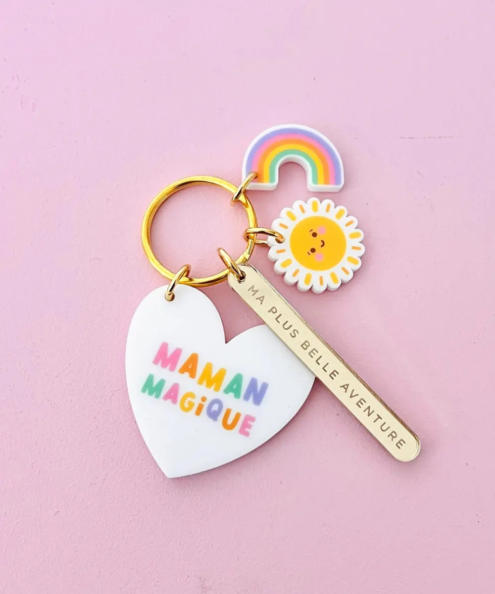 Porte-clés Grigri Maman Magique
