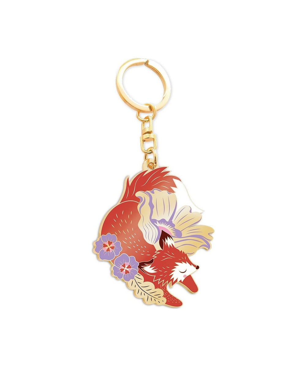 Porte-clés Mister Fox Forêt Florale