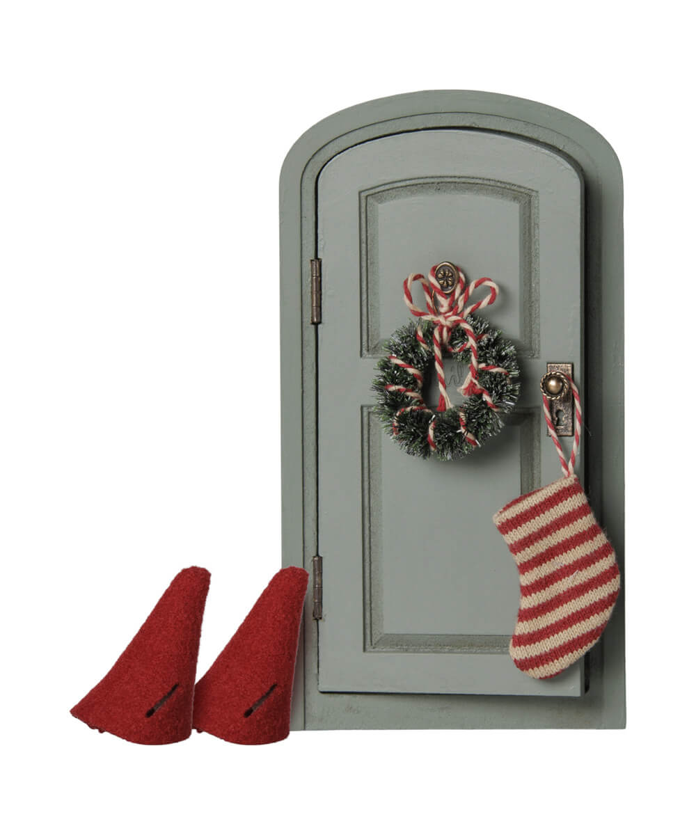 Porte de Noël pour Souris Maileg, vue principale sur fond blanc