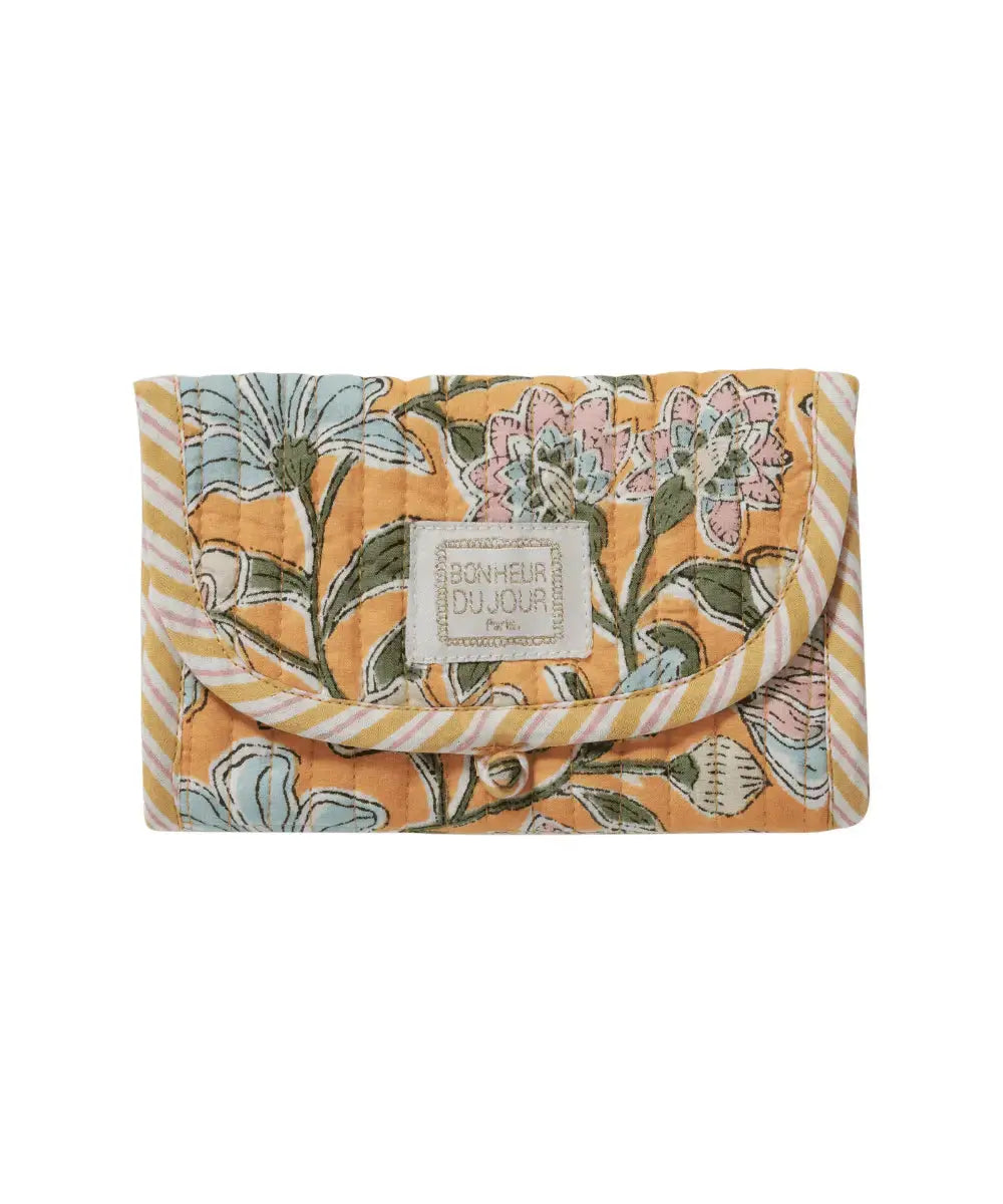 Portefeuille Sakura Curry de la marque Bonheur du Jour