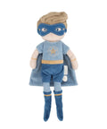 Poupée en tissu Jim le super-héros de la marque pour enfants, Little Dutch