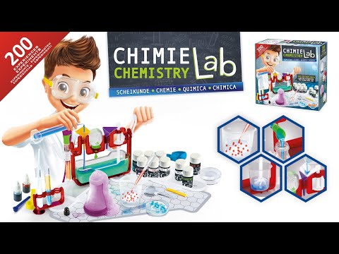 Coffret Chimie Lab Buki 200 Expériences | Kit Scientifique : démonstration Buki