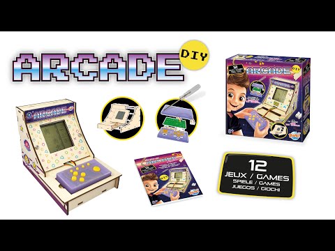 Coffret de construction et jeu Borne d'Arcade : démonstration Buki