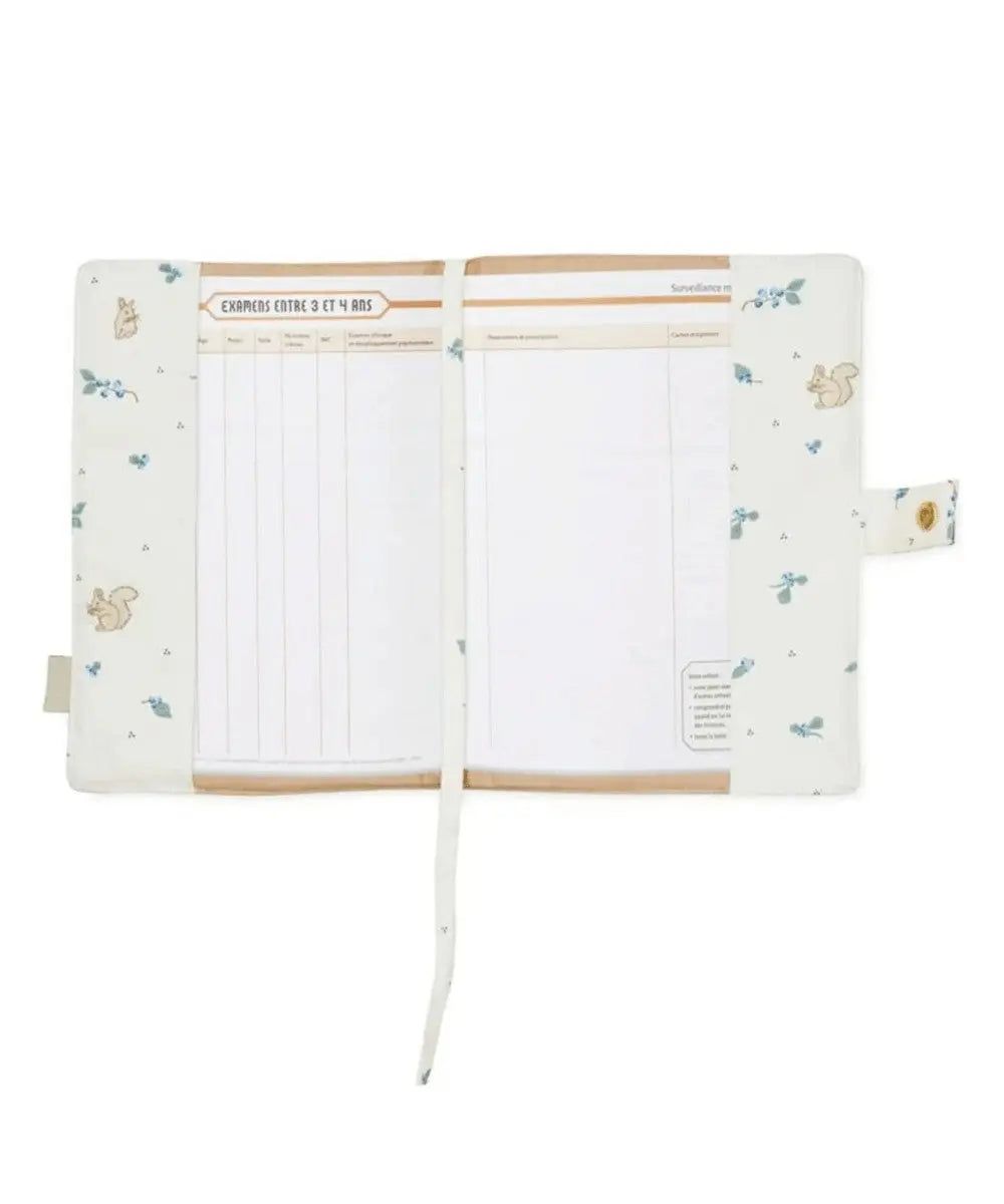 Intérieur du Protège-carnet de santé Blueberries de Cam Cam Copenhagen