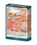 Boîte du puzzle Bergen, 1000 pièces, de la marque Pieces & Peace, sur fond blanc