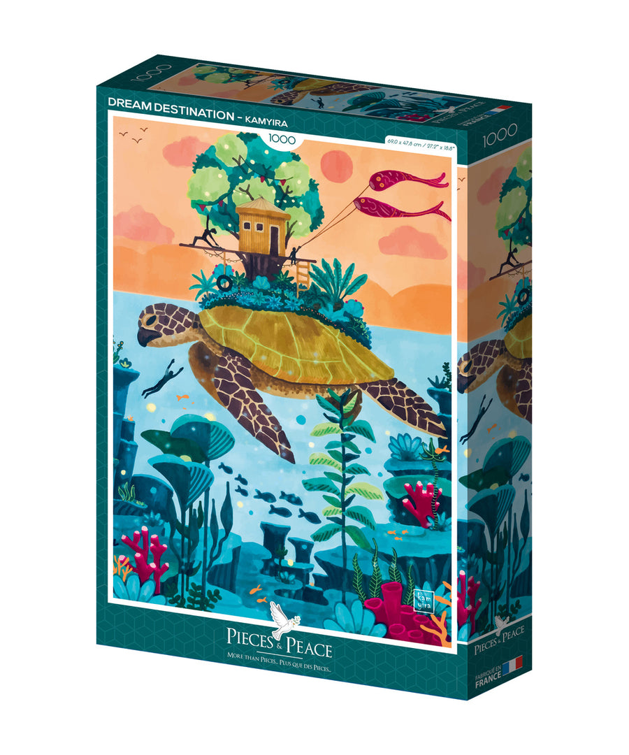 Puzzle 1000 pièces Destination de Rêve de Pieces & Peace