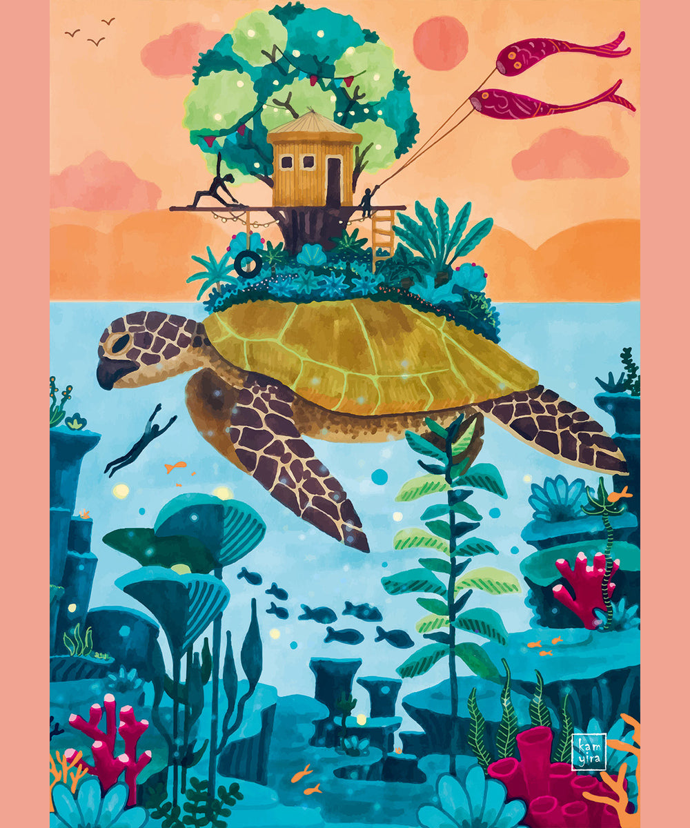 Puzzle 1000 pièces Destination de Rêve de Pieces & Peace