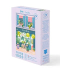 Puzzle 1000 pieces floris devanture de fleuriste la petite epicerie illustre par simply katy.