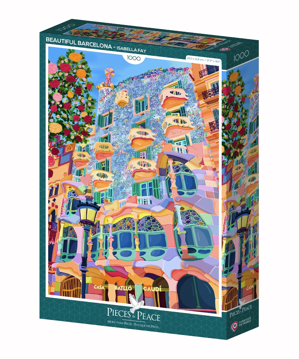 Puzzle 1000 Pièces - Magnifique Barcelone