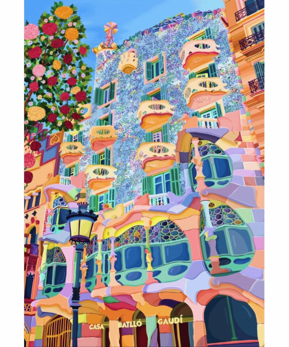 Puzzle 1000 Pièces - Magnifique Barcelone