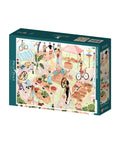 Puzzle 1000 pièces Marché Fermier de la marque Pieces & Peace