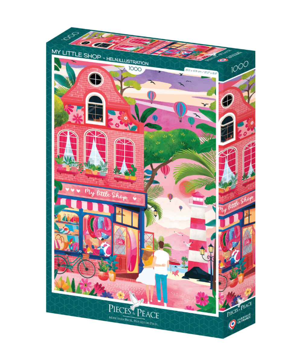 Puzzle 1000 pièces Mon petit Magasin de Pieces & Peace