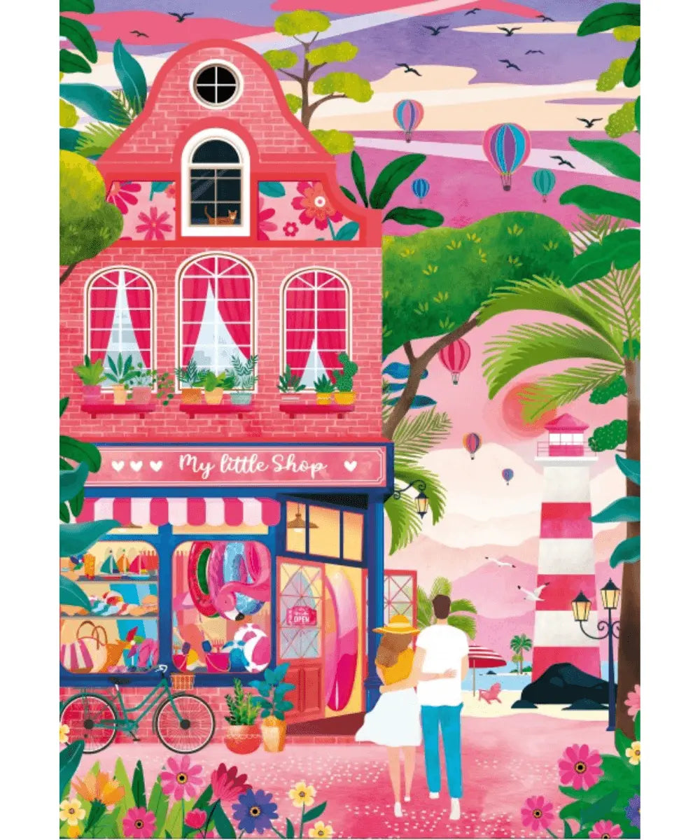 Détails de l'illustration Mon petit Magasin du puzzle 1000 pièces