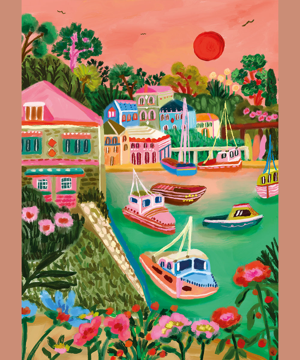 Puzzle 1000 pièces Polperro de Pieces & Peace