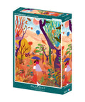 Boîte du puzzle Promenade d'Automne, 1000 pièces, de la marque Pieces & Peace, sur fond blanc