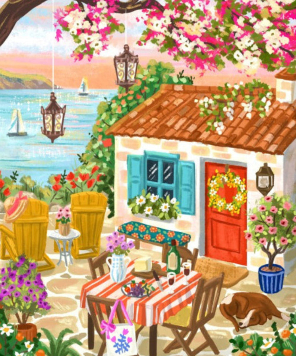Puzzle 1000 pièces Retraite en Bord de Mer de Pieces & Peace