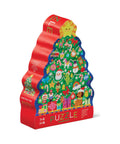 Puzzle 24 pièces Sapin de Noël de Crocodile Creek, sur fond blanc