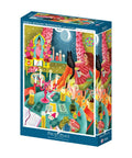 Puzzle 500 Pièces - Magical Moonlight Reading Room | Pieces and peace - visuel 1
