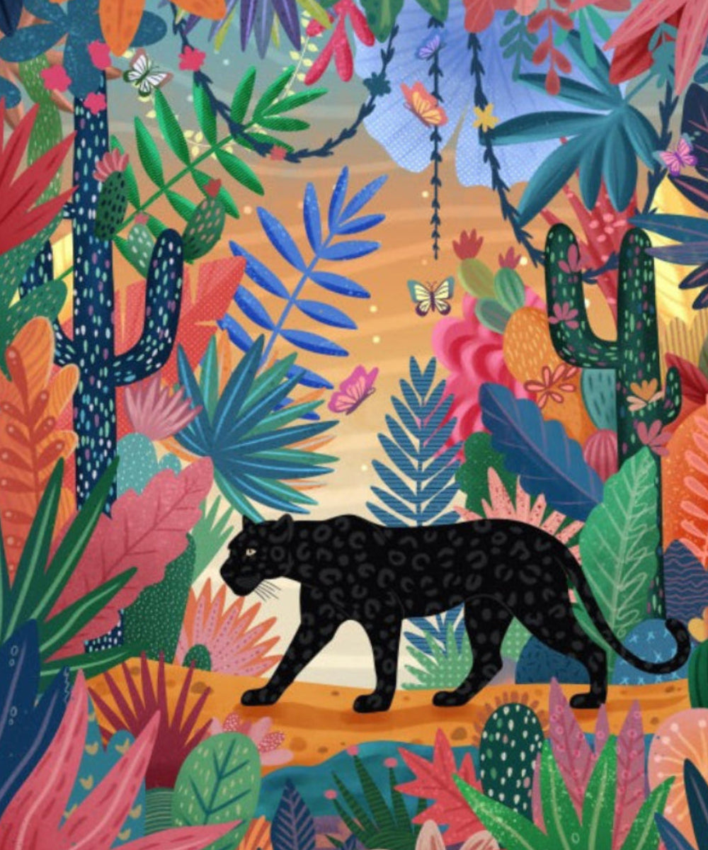 Puzzle 500 pièces Jungle de Pieces & Peace
