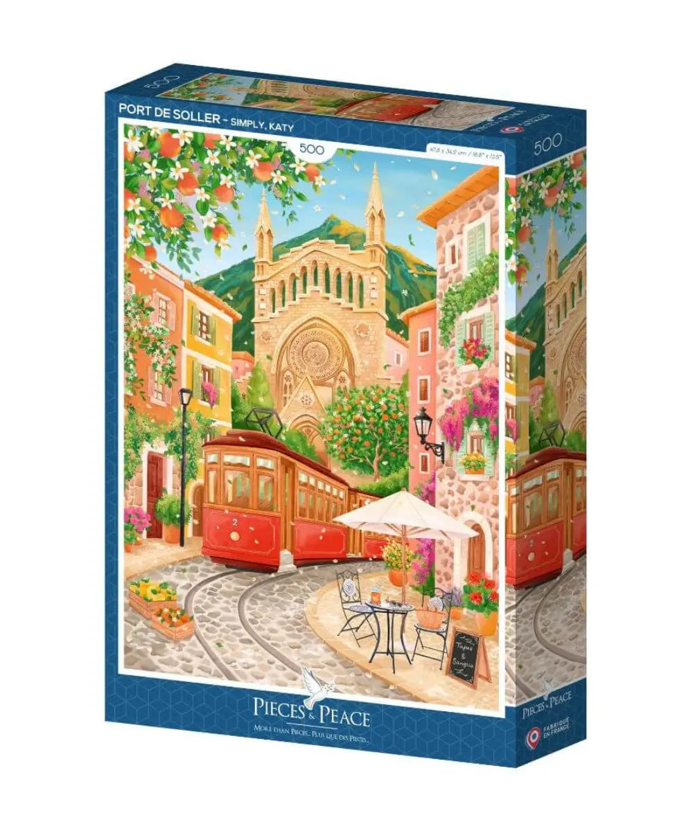 Puzzle 500 pièces Port de Soller de Pieces & Peace