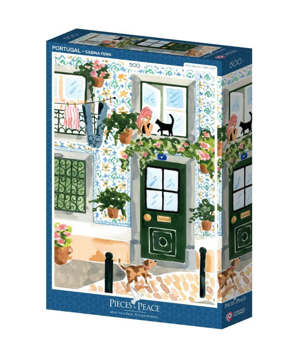 Puzzle 500 pièces Portugal de Pieces & Peace