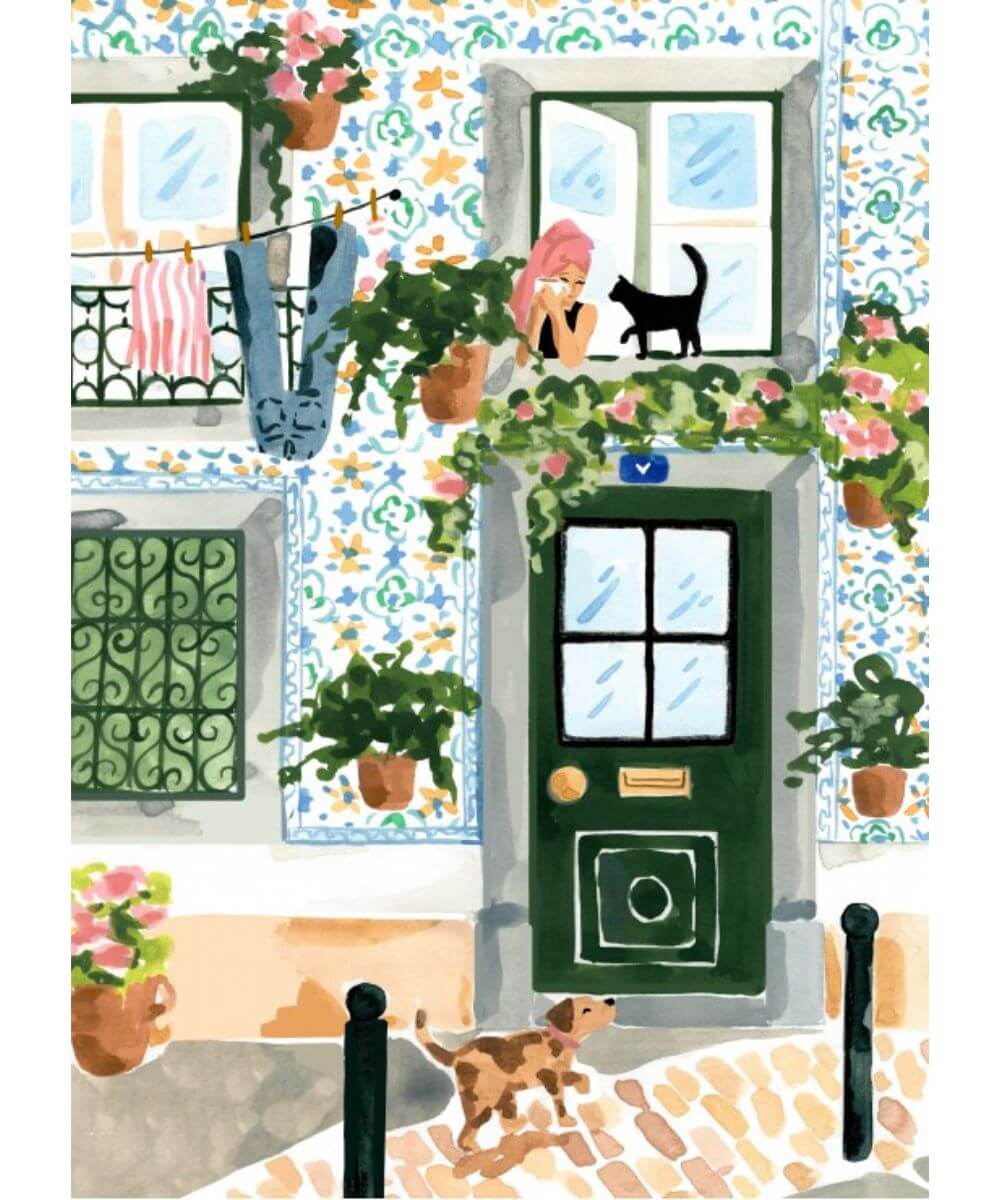 Détails de l'illustration Portugal du puzzle 500 pièces