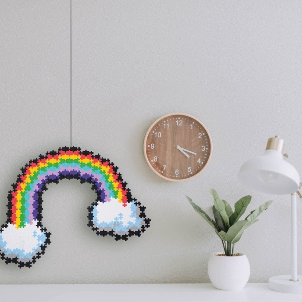 Puzzle Arc-en-ciel - 500 pièces de Plus-Plus, en situation
