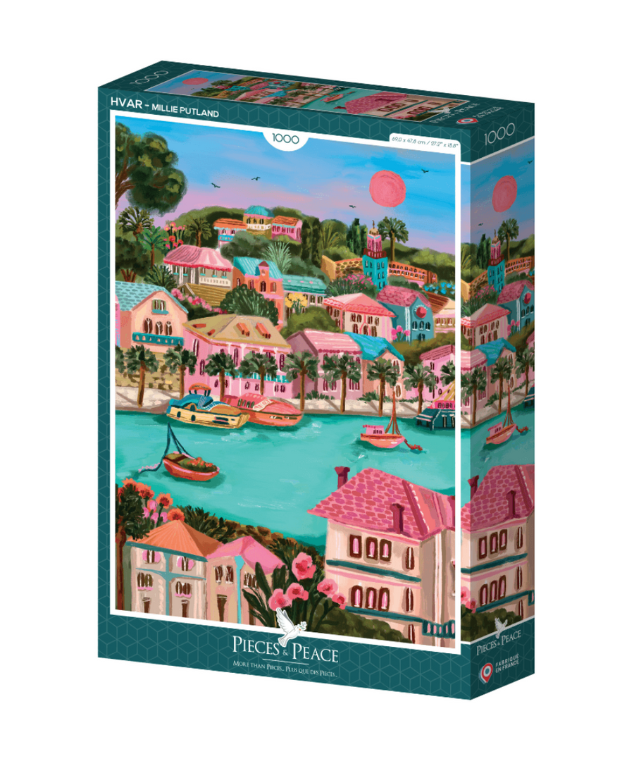 Puzzle 1000 pièces Hvar de Pieces & Peace