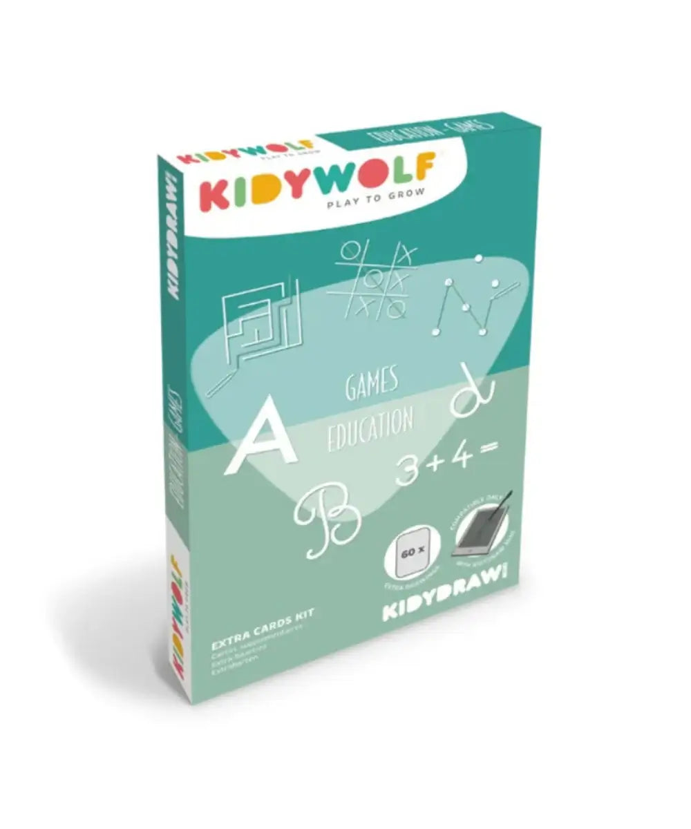 Recharge Kidydraw-Mini Jeux et éducation Kidywolf