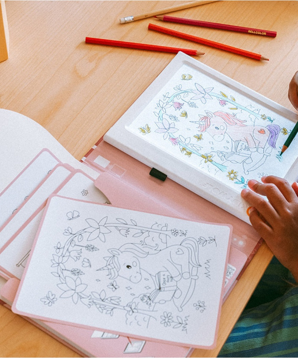 Dessin au crayon à partir du livret Il était une fois dès 6 ans