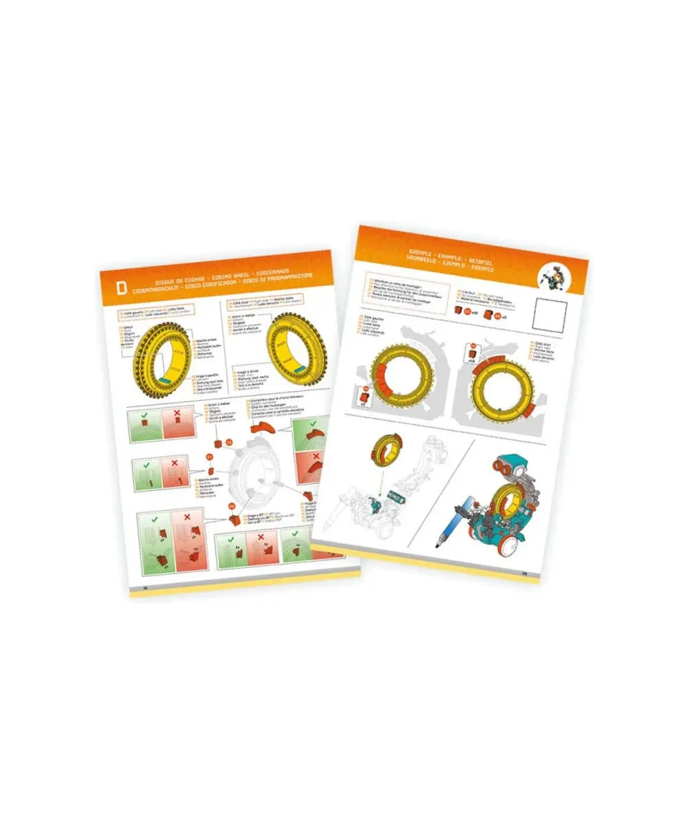 Notice du Robot Kodo Buki détail produit sur fond clair