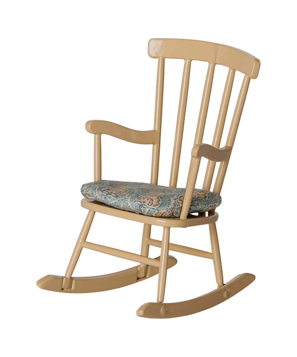 Rocking-Chair pour Souris - Sable Chaud Maileg, autre vue sur fond blanc 2
