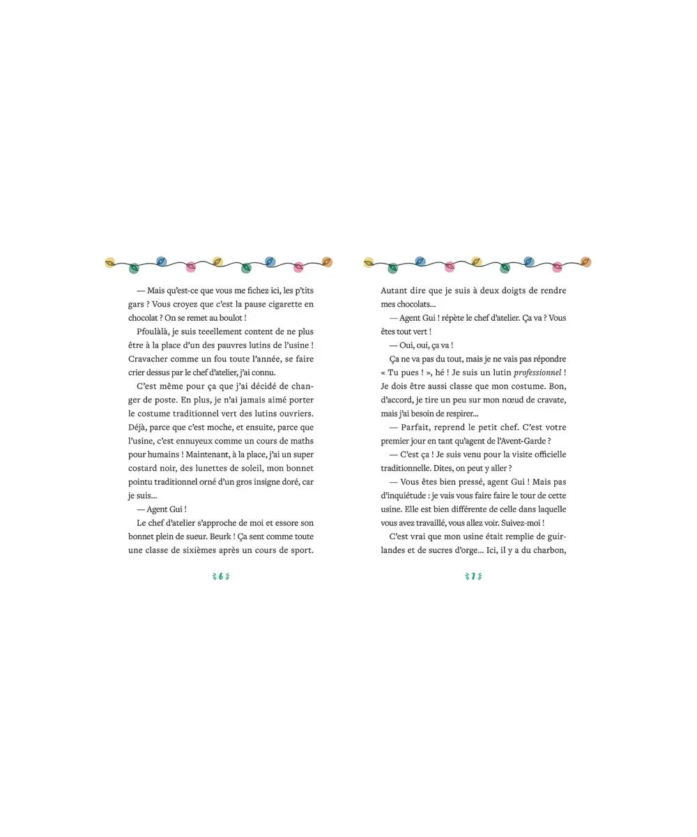 Roman de l'avent - mission cadeaux nuls — Auzou — vue 1
