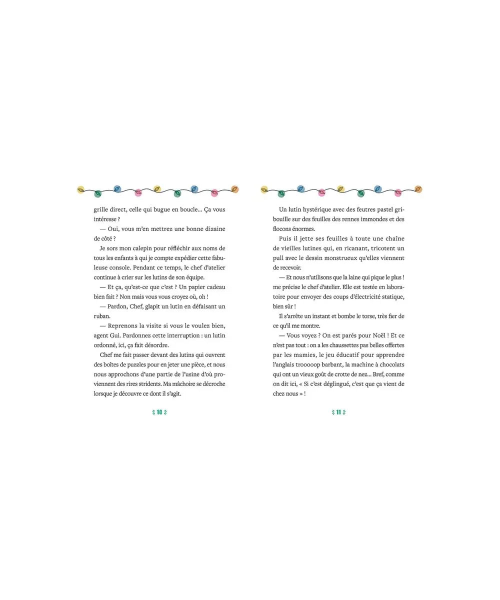 Roman de l'avent - mission cadeaux nuls — Auzou — vue 2