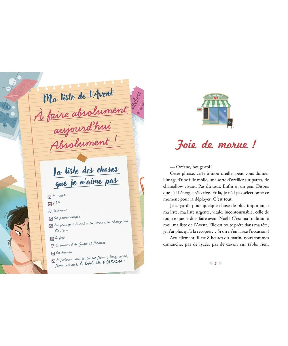 Vue en situation de Romance de l'avent - mon crush de noël de la marque Auzou