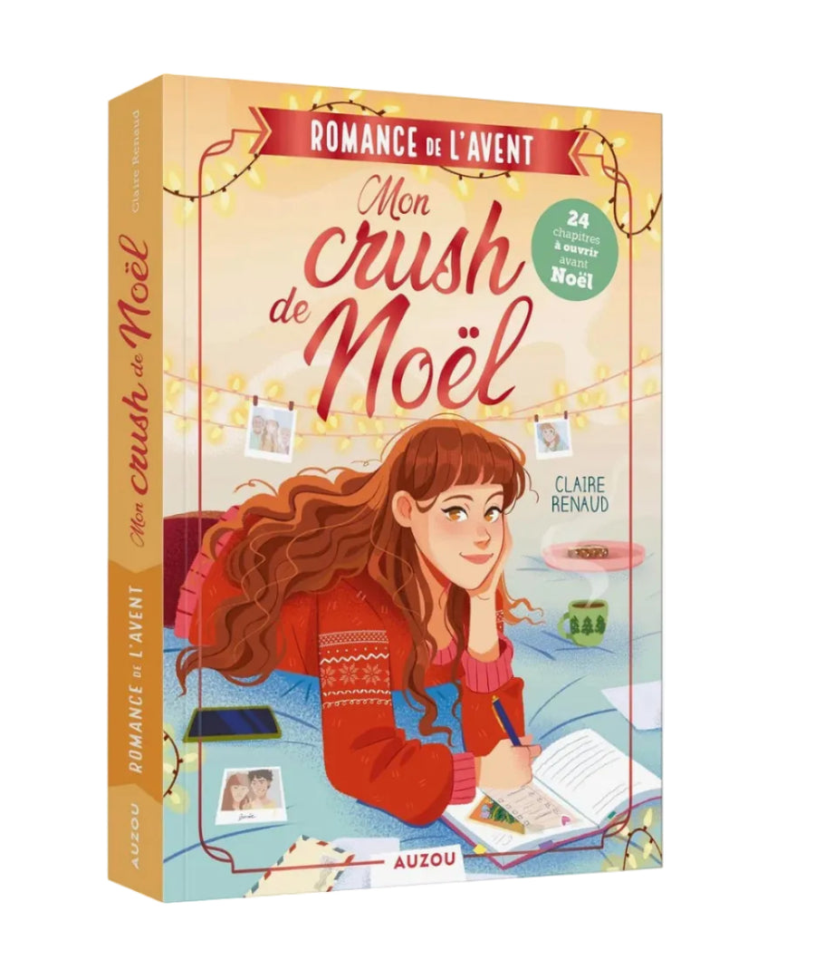 Gros plan en situation de Romance de l'avent - mon crush de noël de la marque Auzou