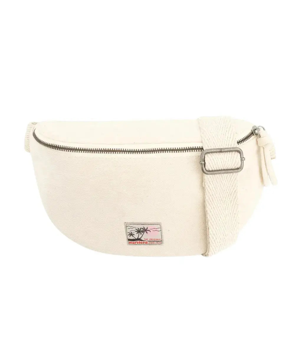 Sac banane Antigua écru de la marque Hartford sur fond blanc