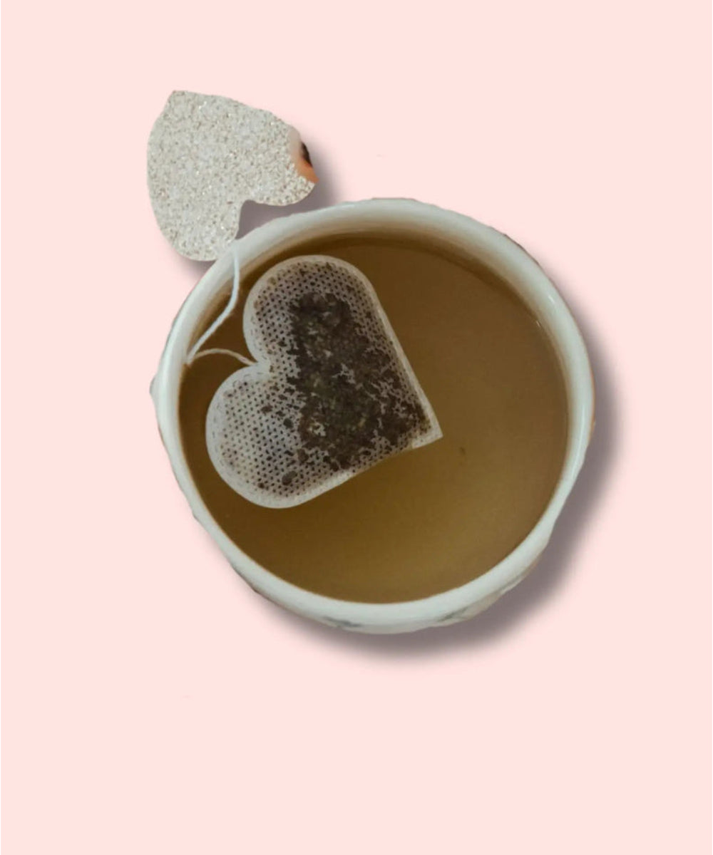 Coffret de cinq sachets de thé Cœur doré Earl Grey bio Tea Heritage