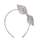 Serre-tête Nœud Lapin - Liberty Betsy Berry Verveine de la marque Luciole et petit pois
