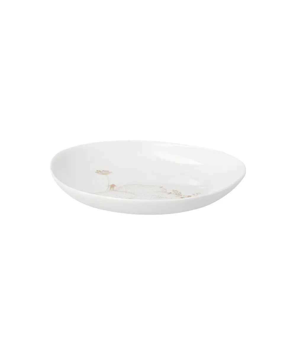 Set de 3 coupelles en porcelaine blanche et doree jardin celeste rader.