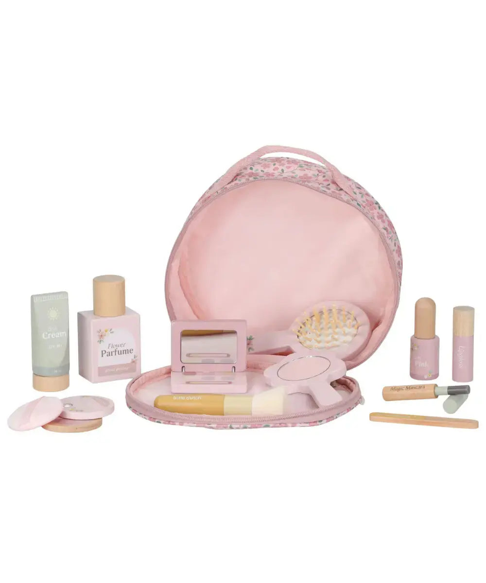 Contenu du Set de maquillage en bois de la marque Little Dutch